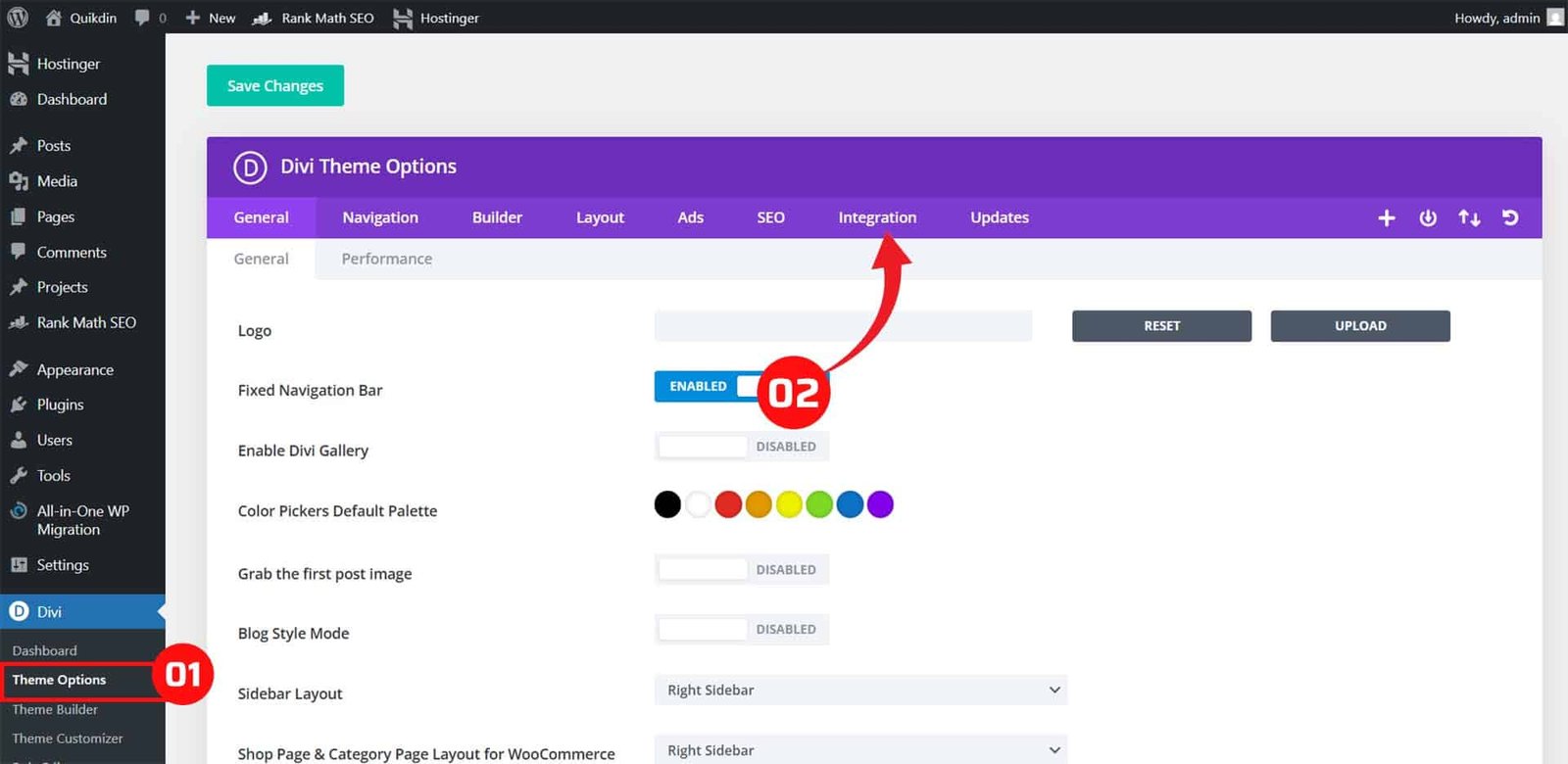 how to make parent pages link in divi mobile menus